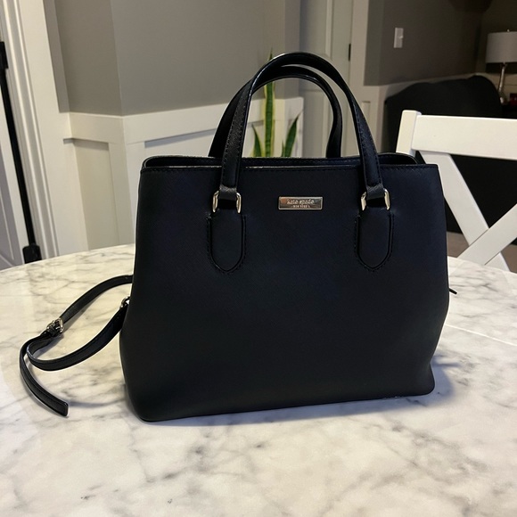 AUTHENTIC Kate Spade Laurel Way Evangelie black purse handbag in great condition - Picture 4 of 16